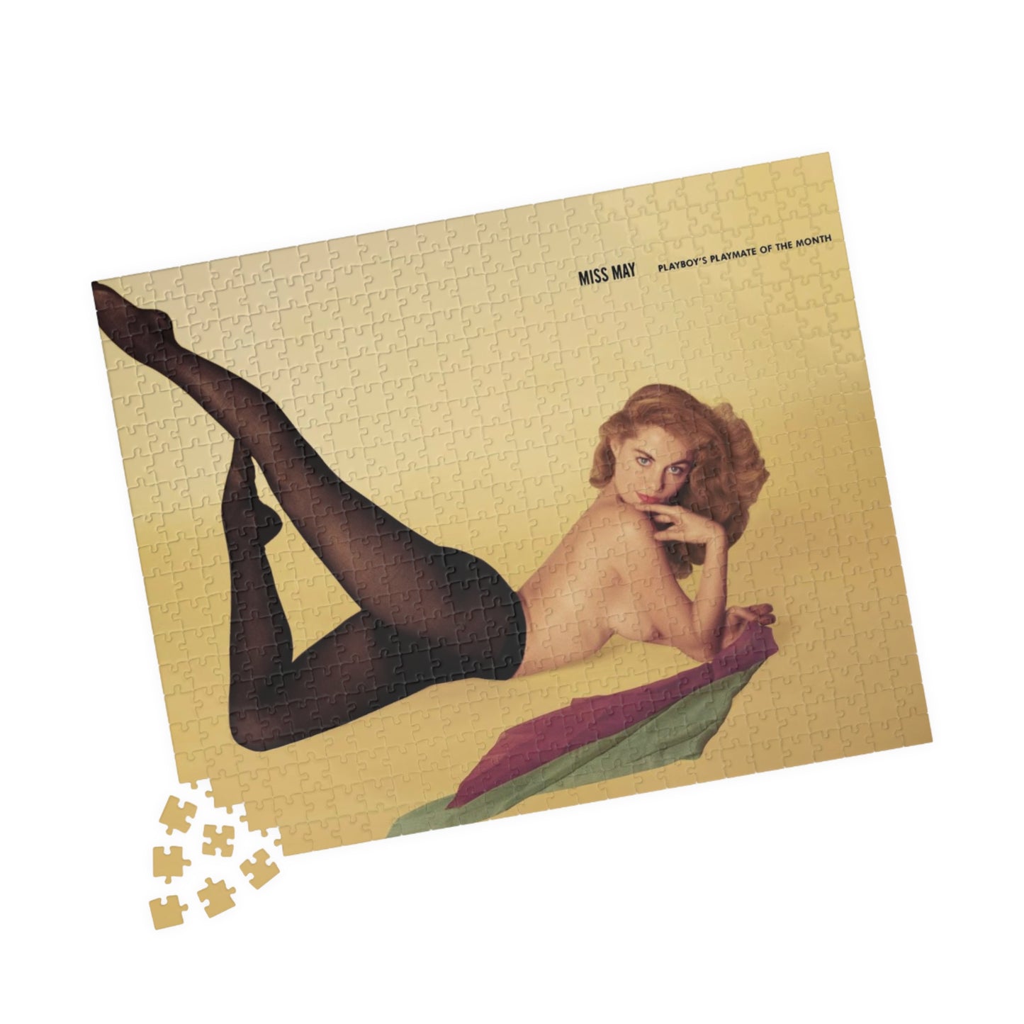 Puzzle (110, 252, 500, 1014-piece) Playboy Playmate May 1955 Diane Webber
