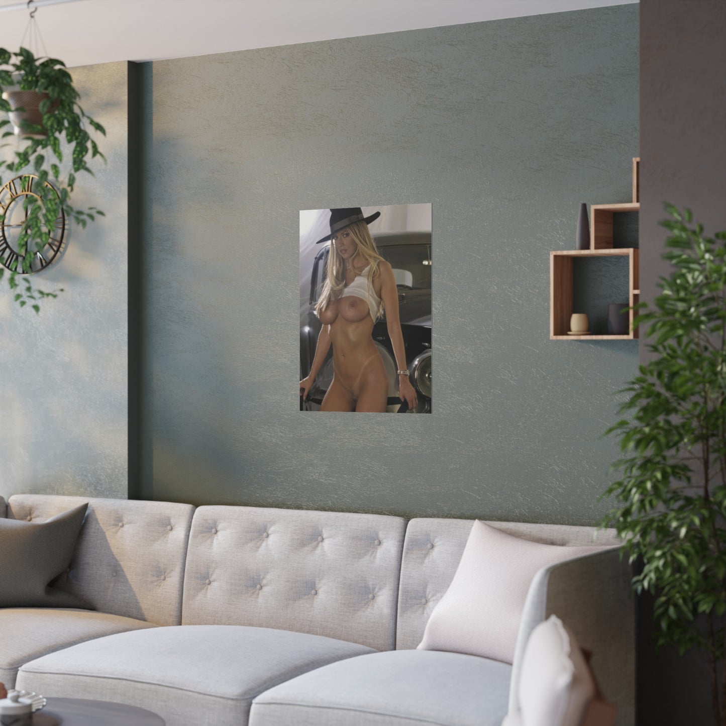 Satin Posters (210gsm) Pornstar Jenna Jameson Nude