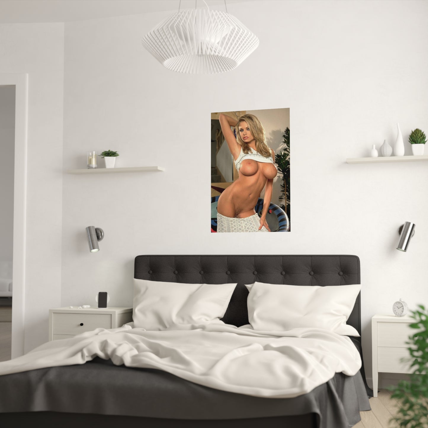 Satin Posters (210gsm) Pornstar Briana Banks Nude