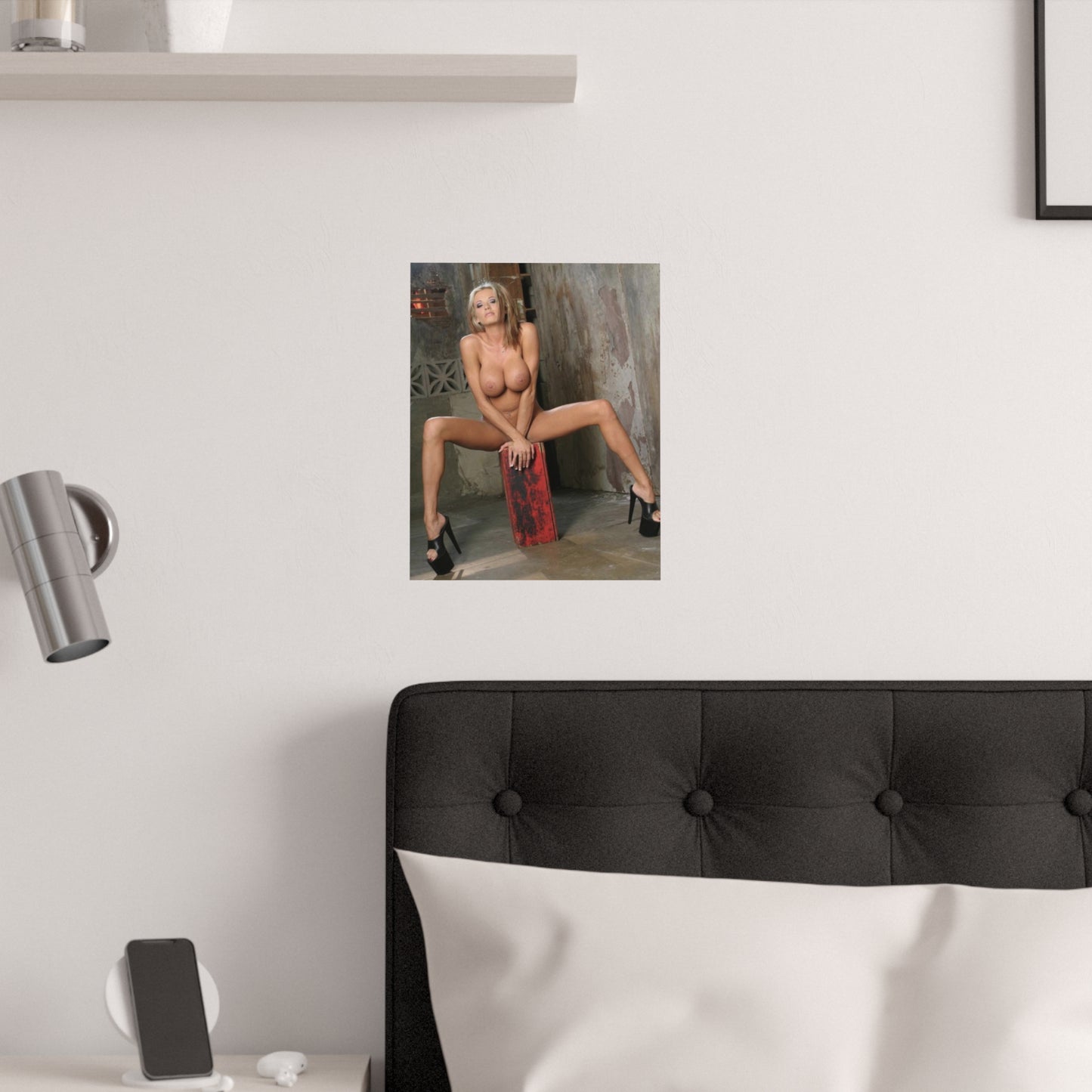Satin Posters (210gsm) Pornstar Briana Banks Nude