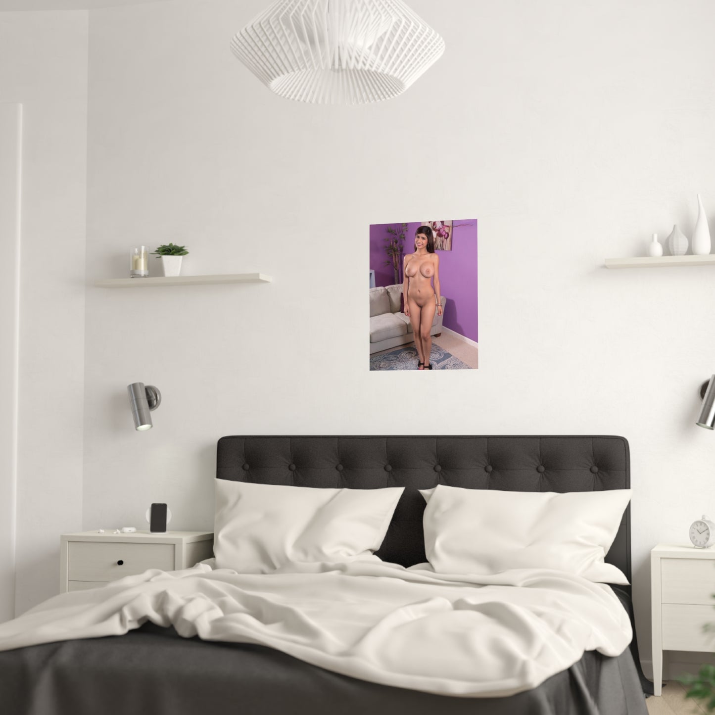 Satin Posters (210gsm) Mia Khalifa Nude