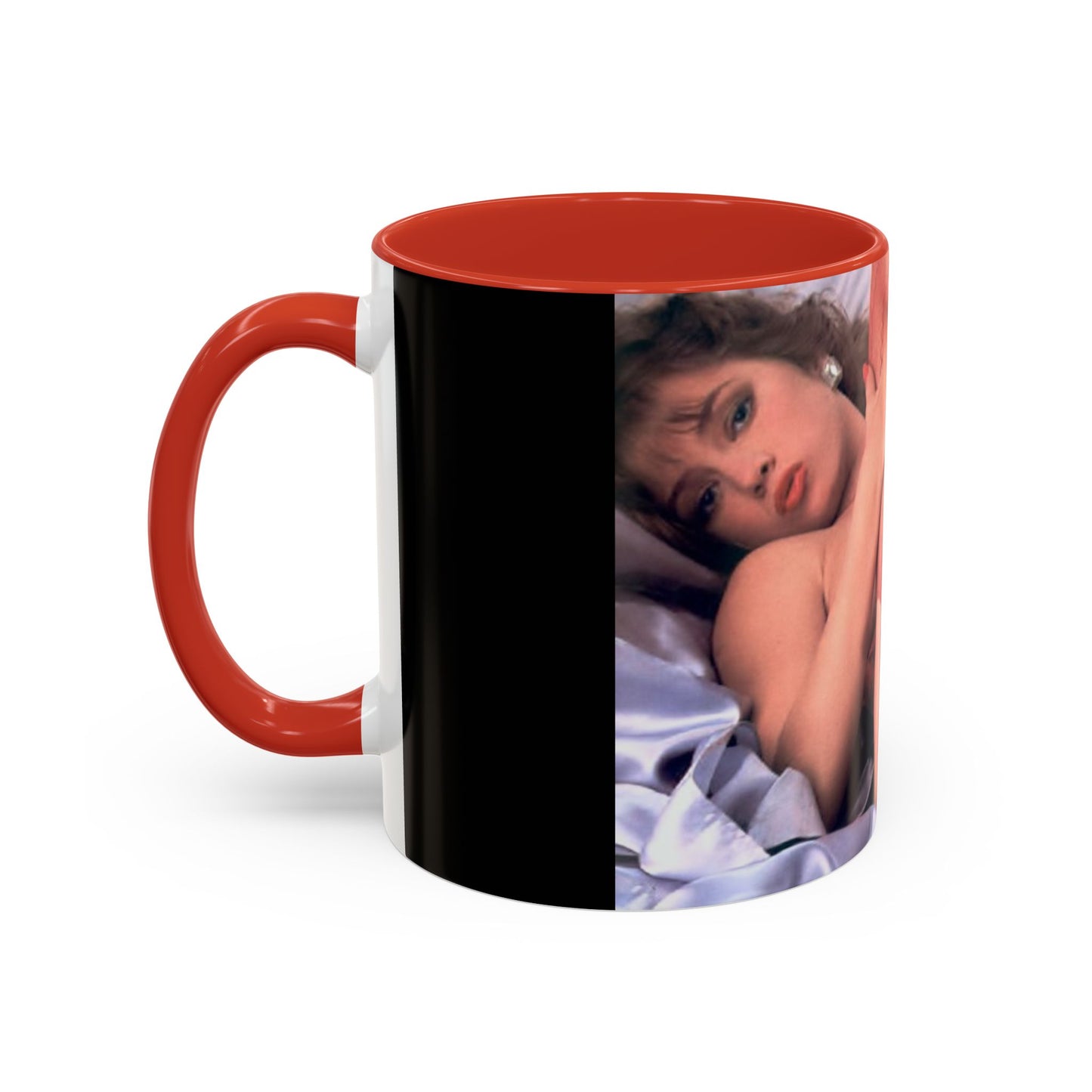 Accent Coffee Mug (11, 15oz) Traci Lords Naked Nude Retro