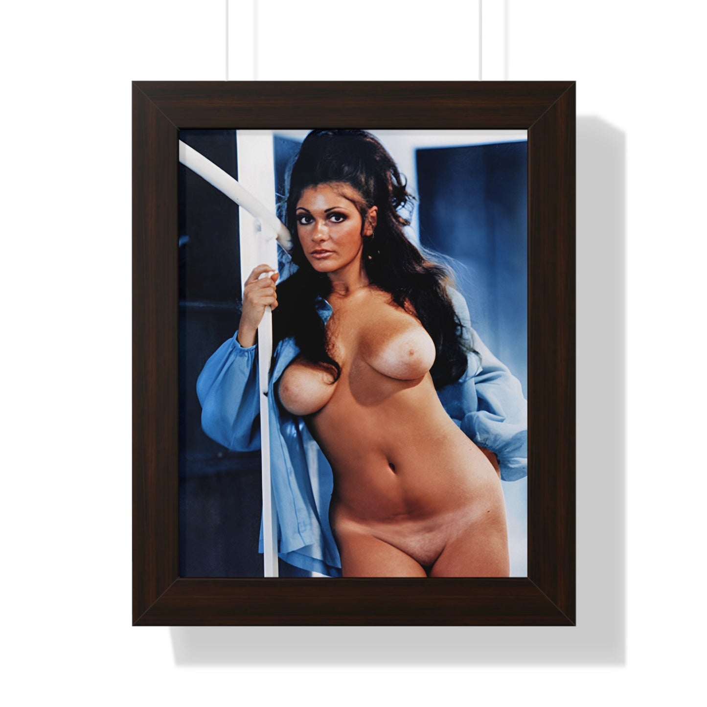 Framed Vertical Poster Playboy Playmate Cynthia Myers nude