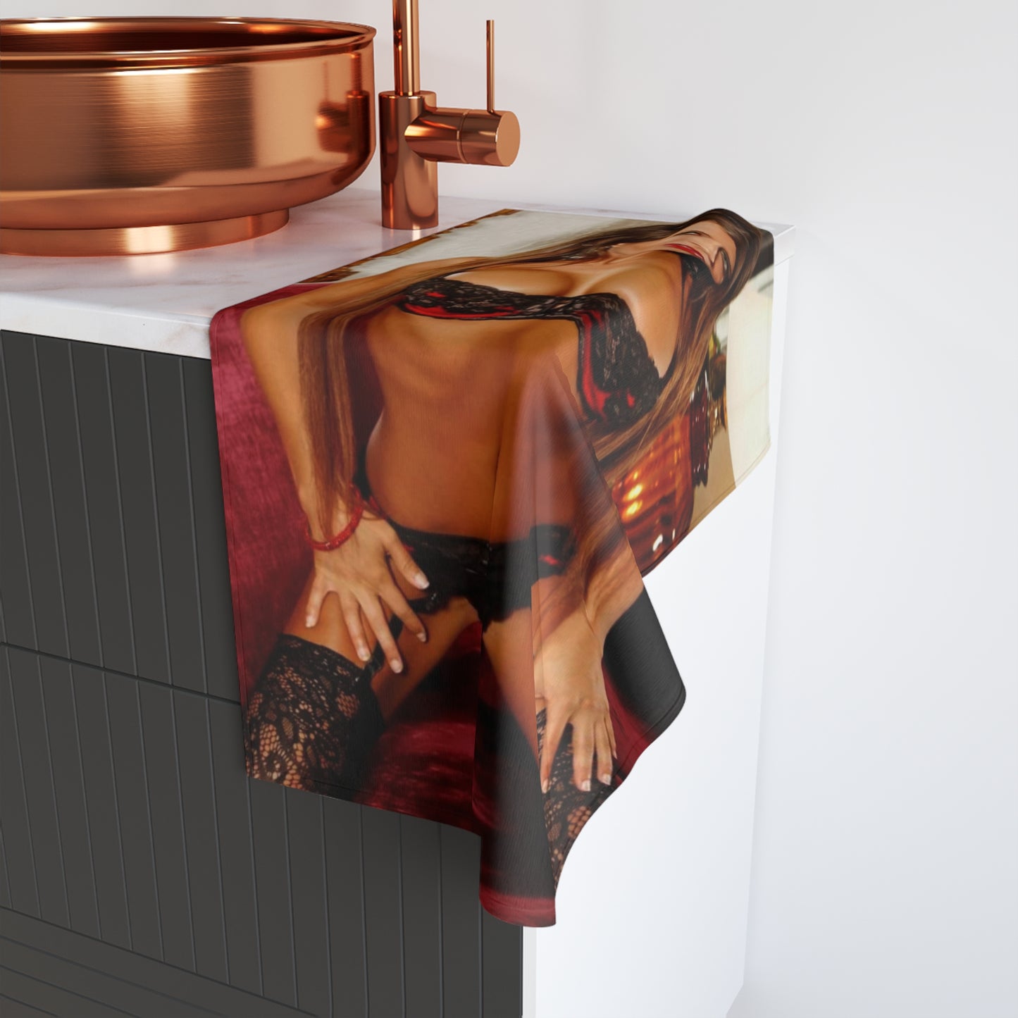 Hand Towel Madison Ivy Sexy Lingerie