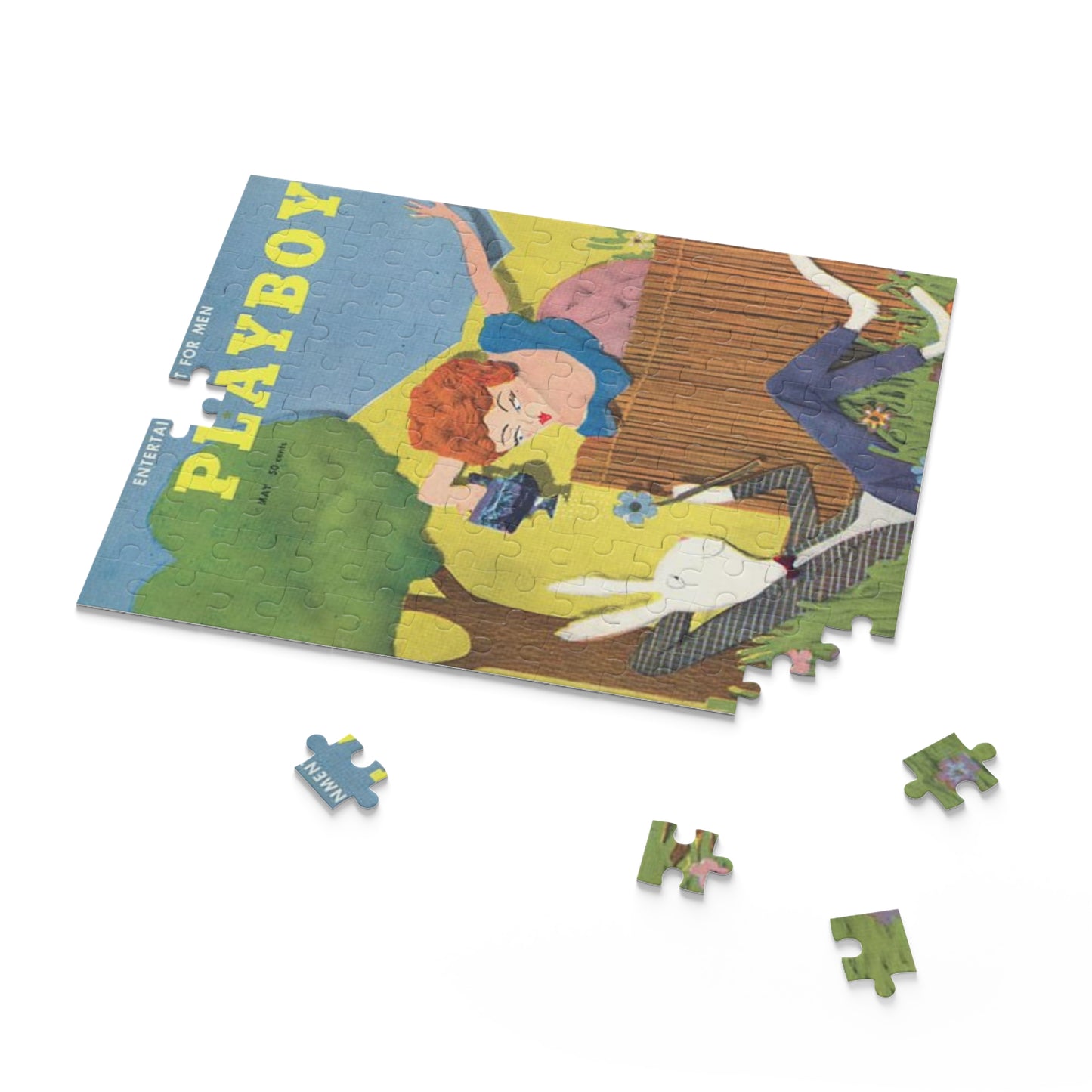 Puzzle (120, 252, 500-Piece) Playboy Cover May 1954