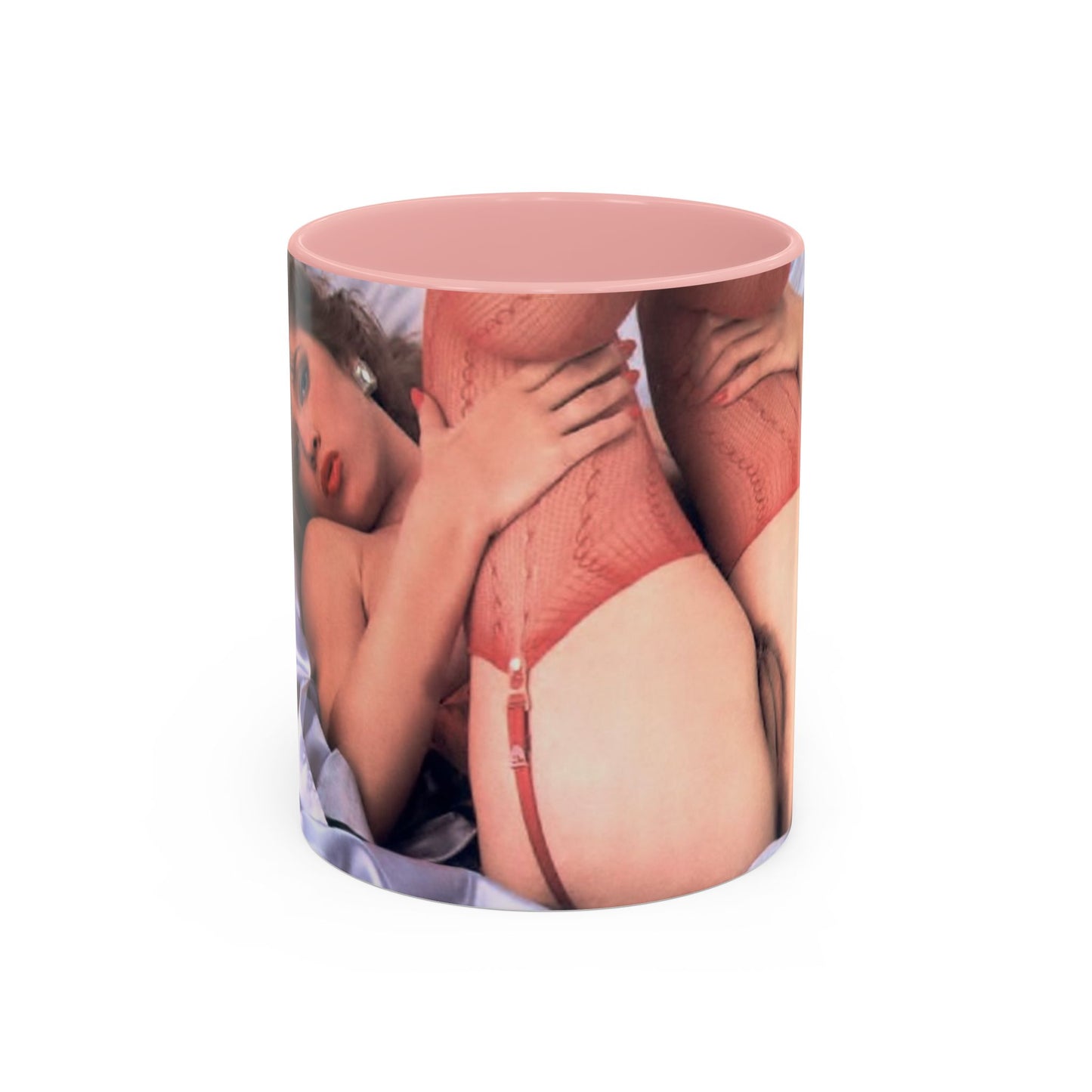 Accent Coffee Mug (11, 15oz) Traci Lords Naked Nude Retro