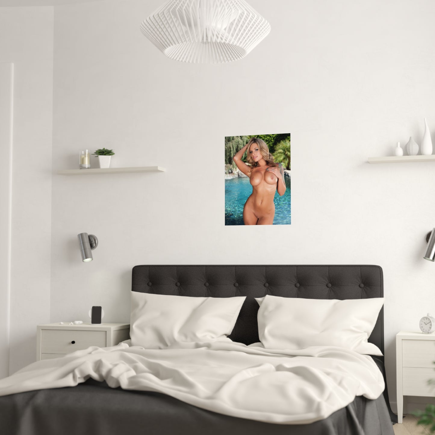 Satin Posters (210gsm) Pornstar Teagan Presley Nude