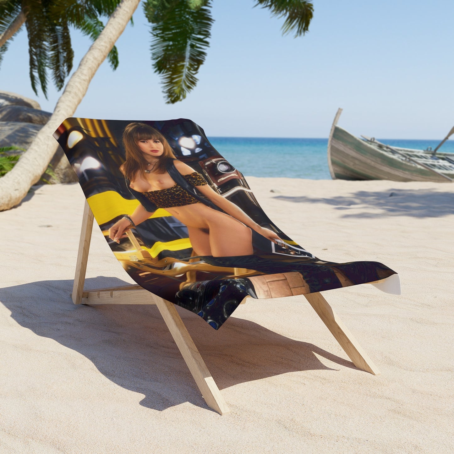 Beach Towel Playboy Playmate August 1995 Rachel Jean Marteen