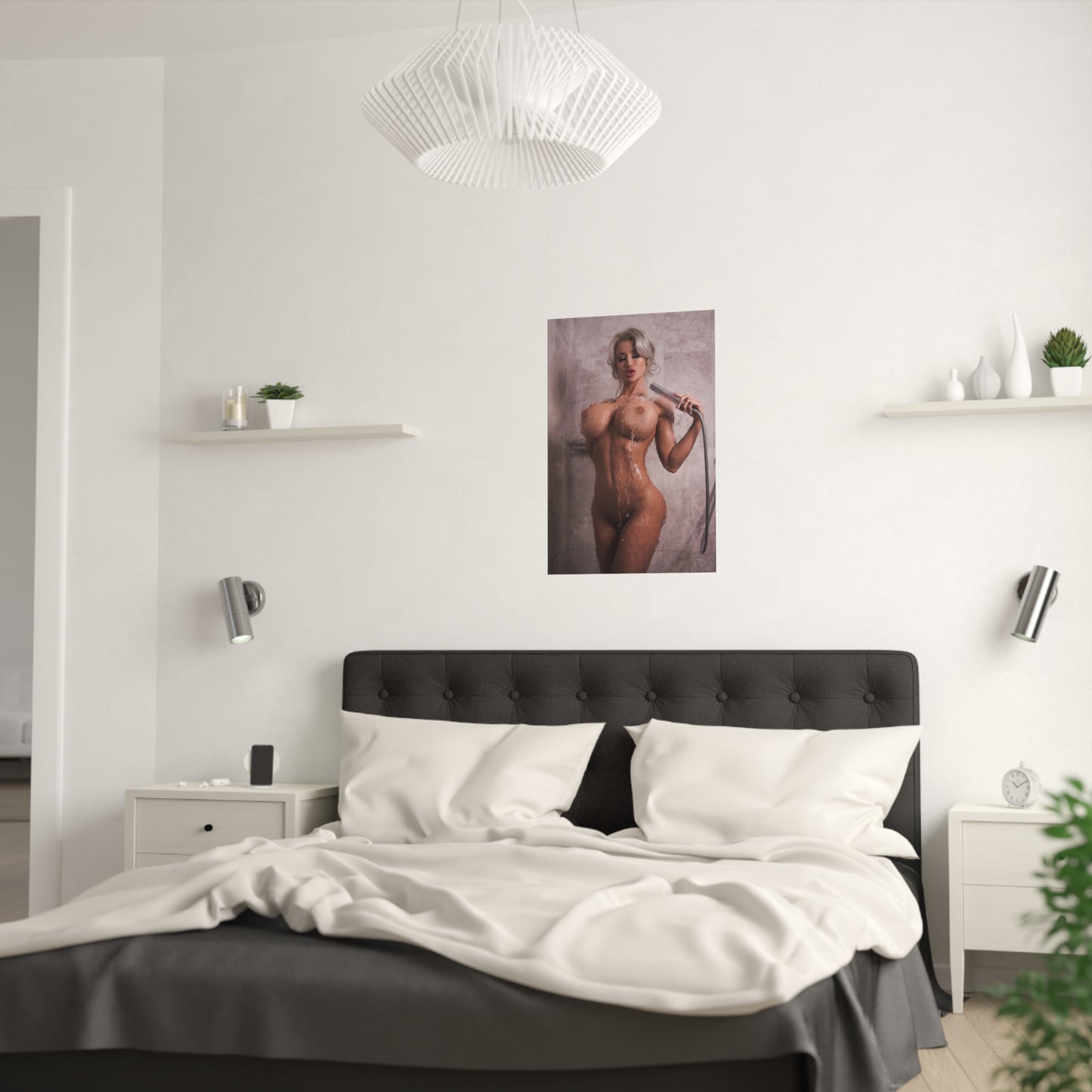 Satin Posters (210gsm) Busty Paulina J Candy Nude
