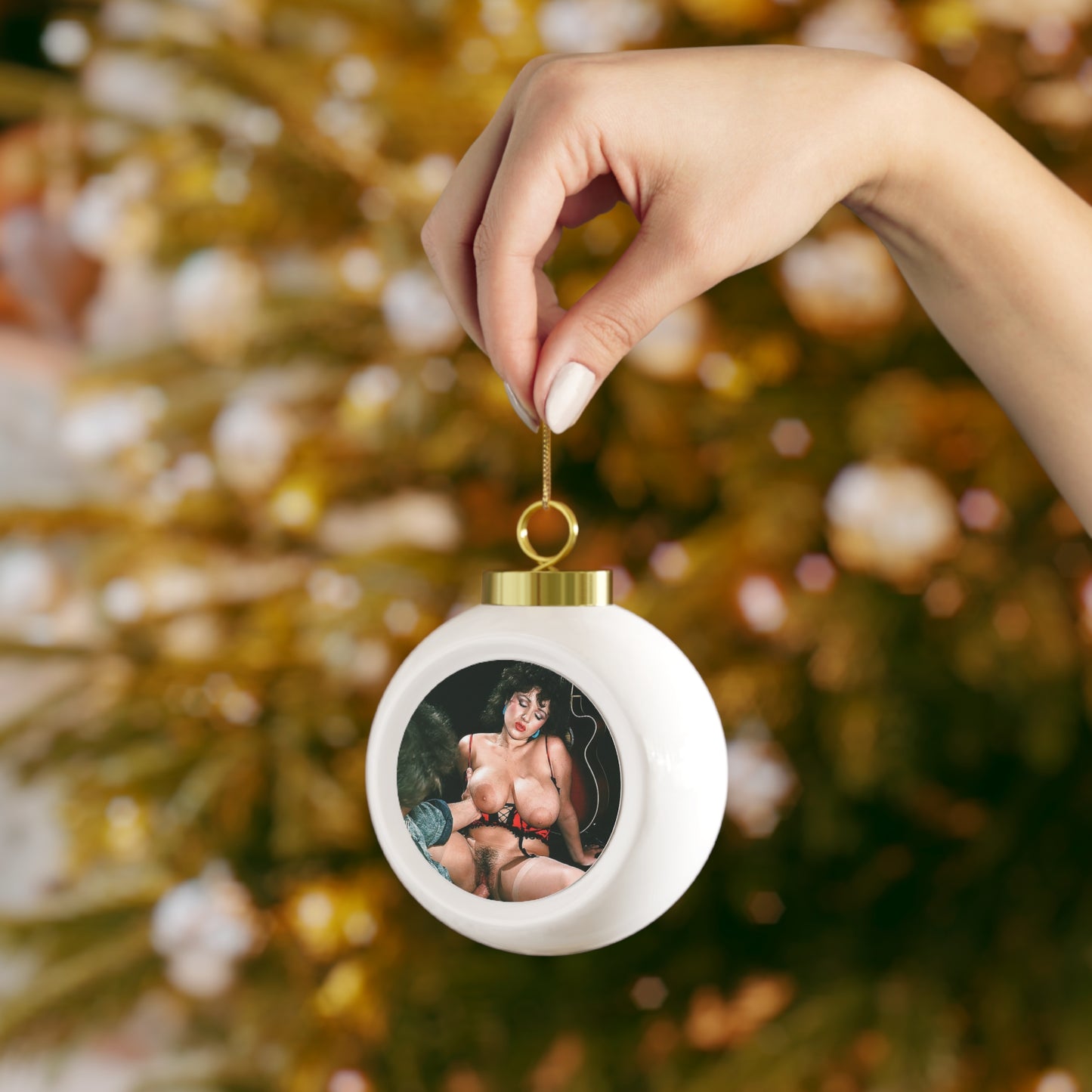 Christmas Ball Ornament Hot Hardcore Porno Porn Scene Jennifer Eccles Retro Busty Fucking Sex