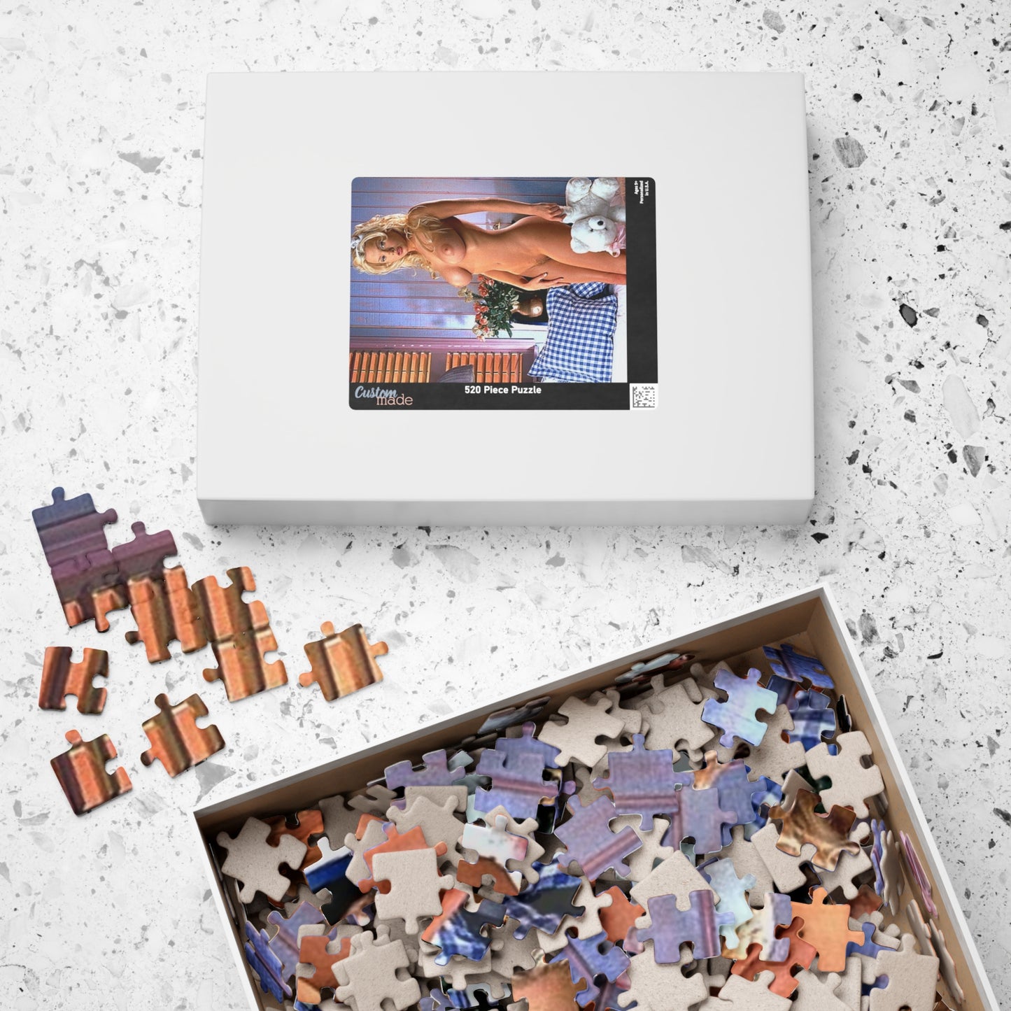 Puzzle (110, 252, 520, 1014-piece) Pornstar Chloe Jones Nude