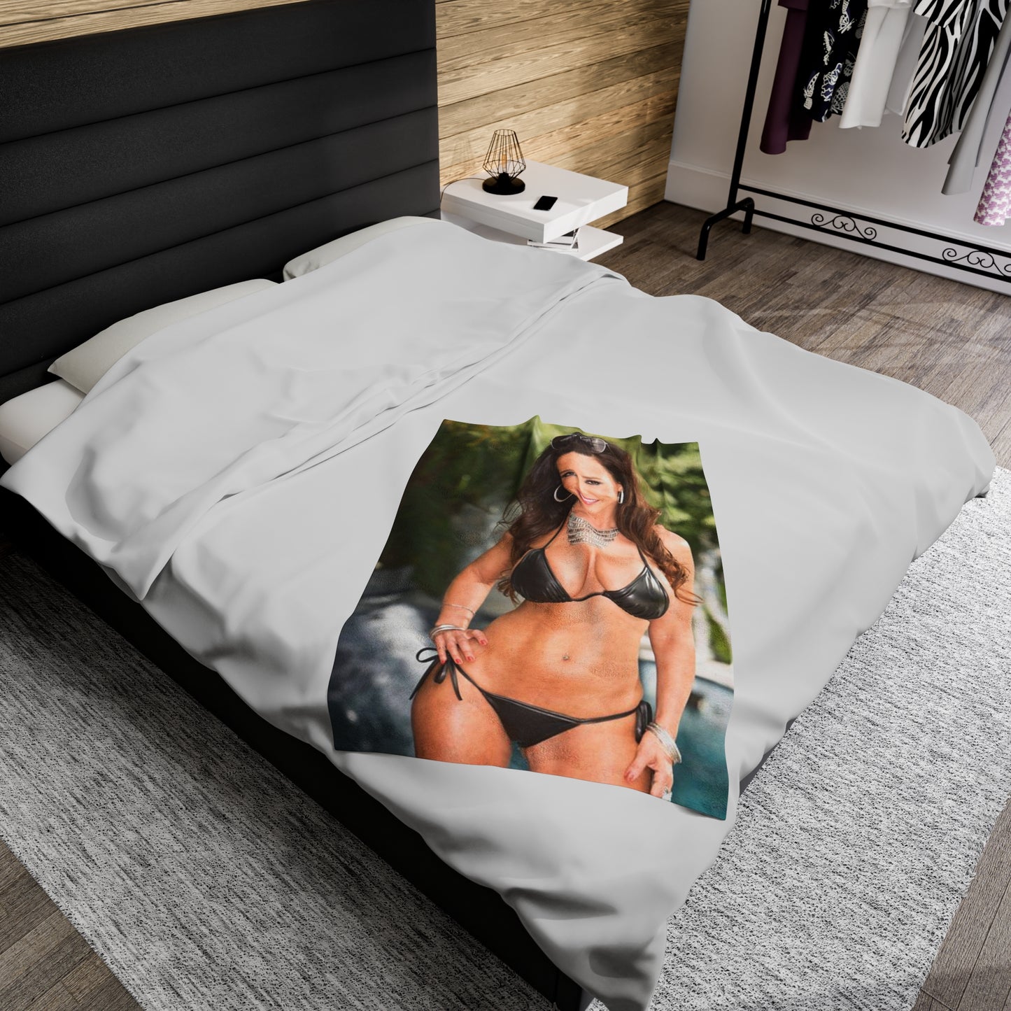 Velveteen Plush Blanket Lisa Ann