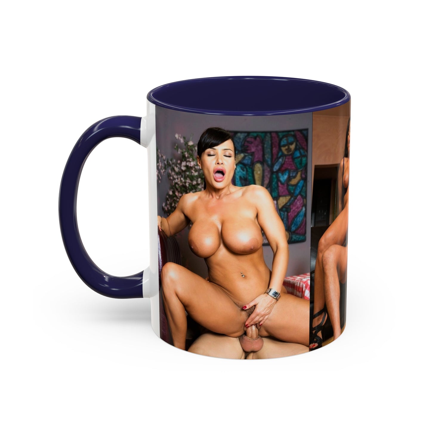 Accent Coffee Mug (11, 15oz) Porn Porno Lisa Ann Fucking