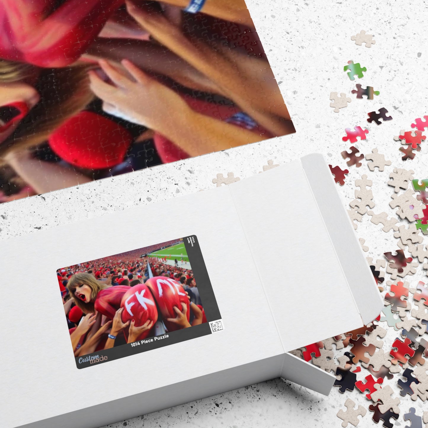 Puzzle (110, 252, 520, 1014-piece) Taylor Swift AI Nudes