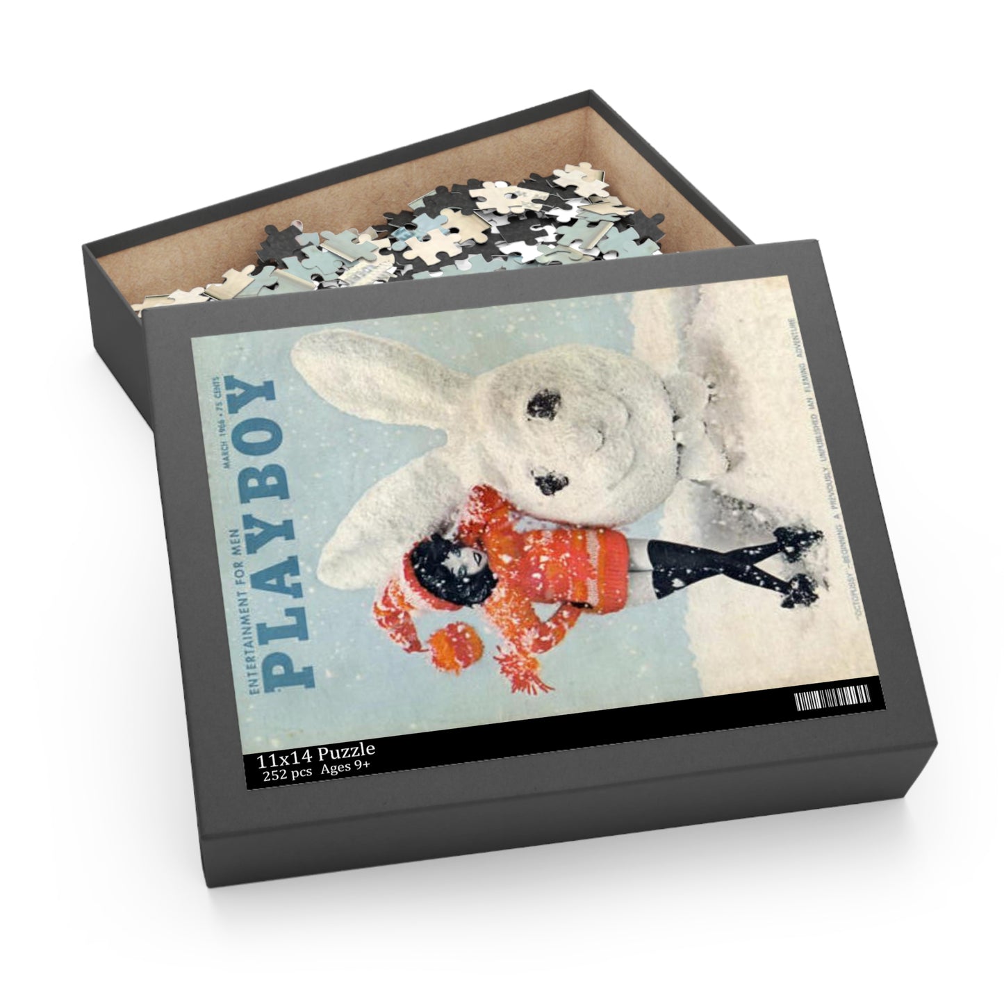 Puzzle (120, 252, 500-Piece) Playboy Cover March 1966