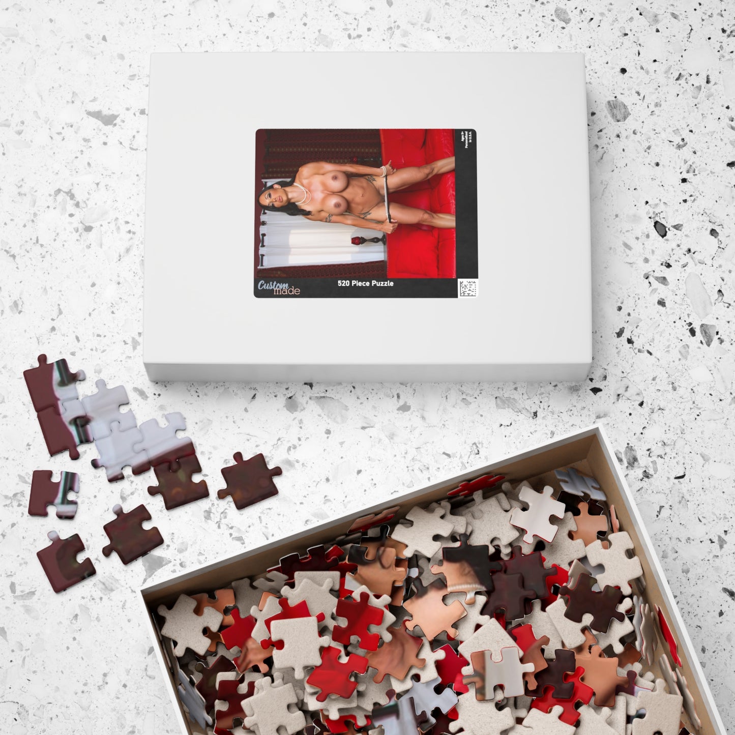 Puzzle (110, 252, 500, 1014-piece) Penthouse Pet February 2011 Jewels Jade