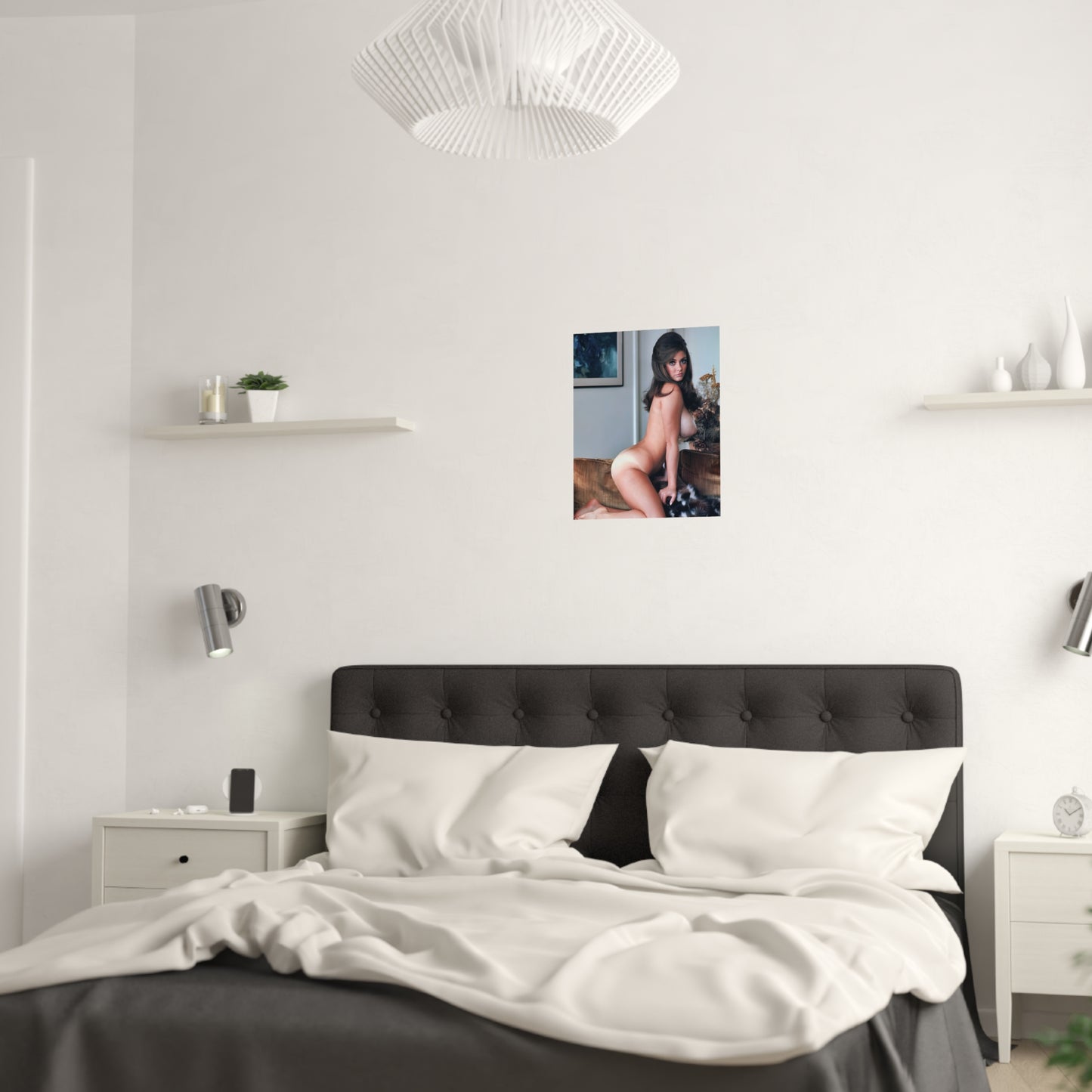Satin Posters (210gsm) Playboy Playmate Cynthia Myers nude