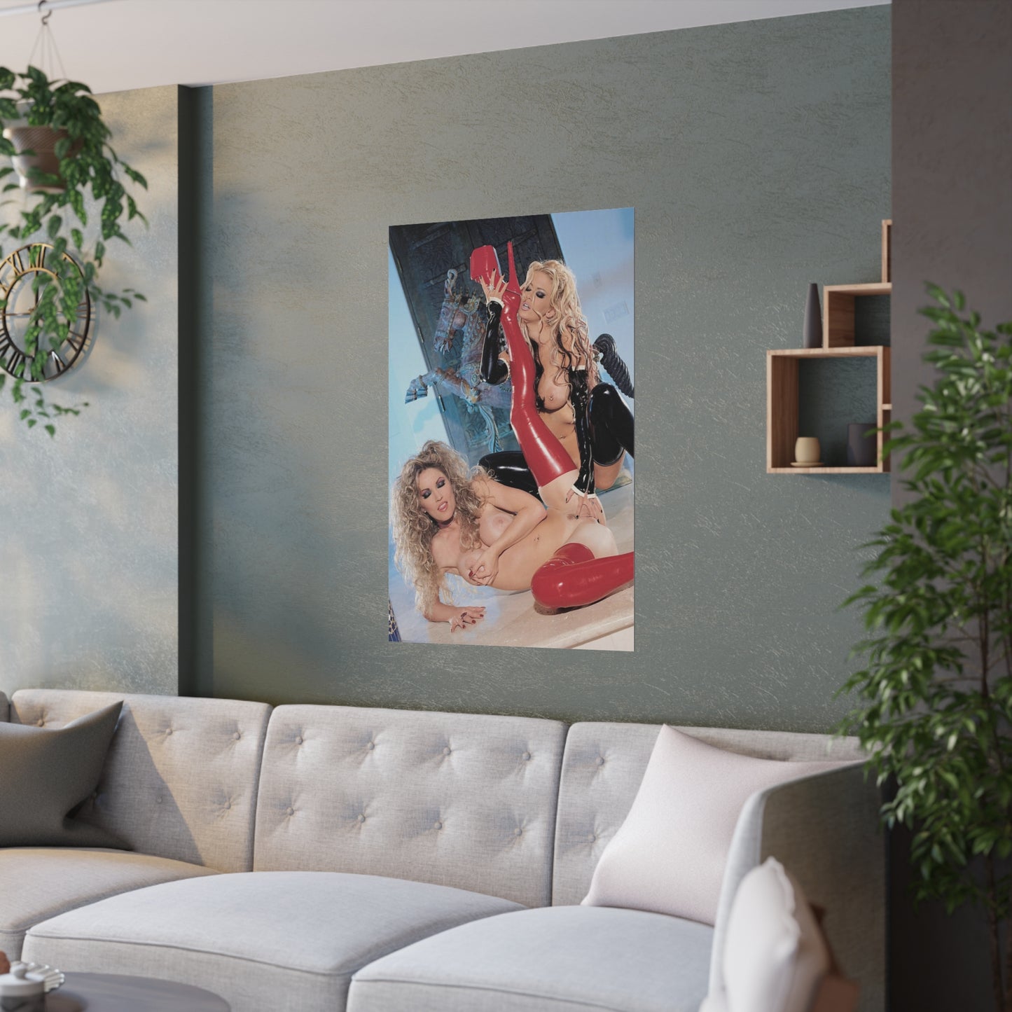 Satin Posters (210gsm) Jenna Jameson and Janine Lindenmulder