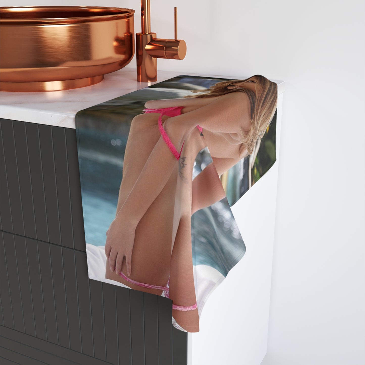 Hand Towel Shay Laren Nude