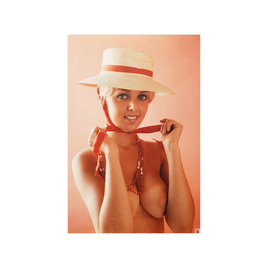 Satin Posters (210gsm) playmate April 1960 Linda Gamble Nude