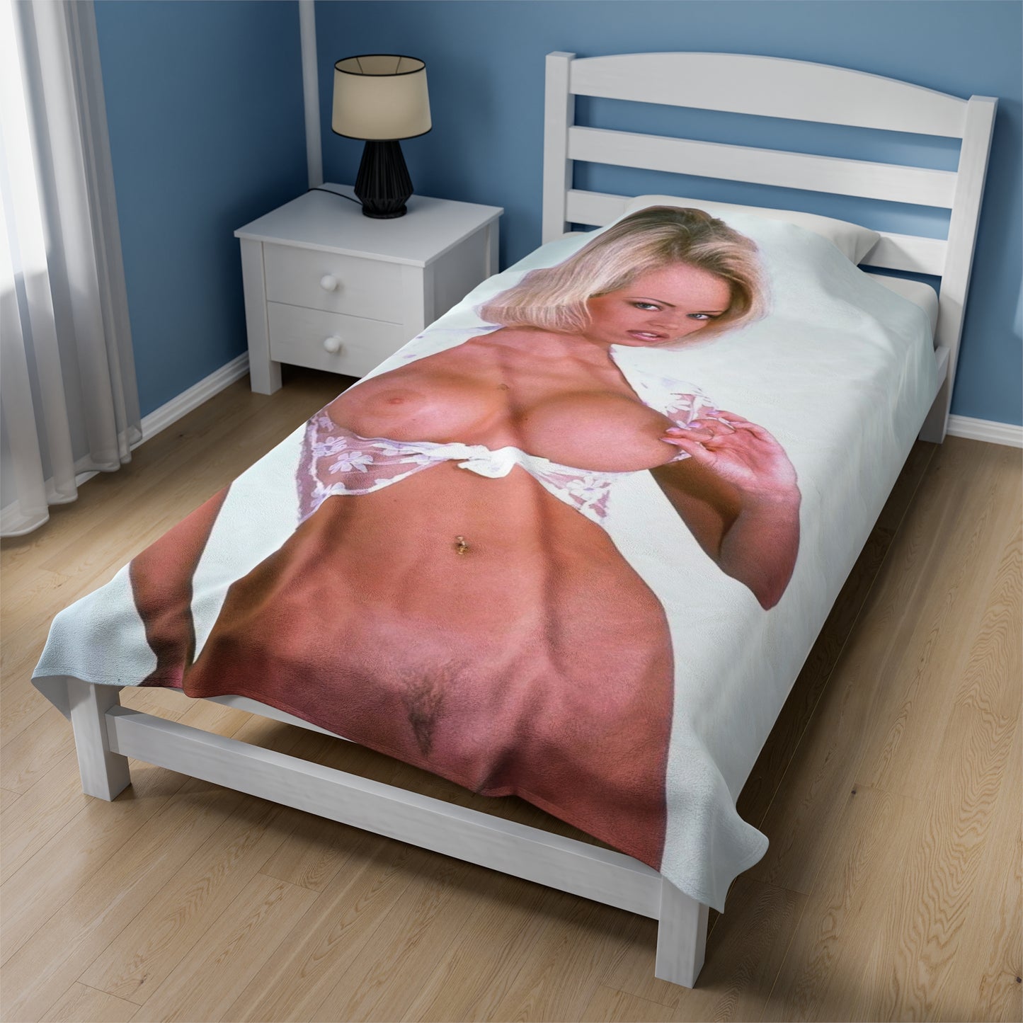 Velveteen Plush Blanket Pornstar Jenna Jameson Nude