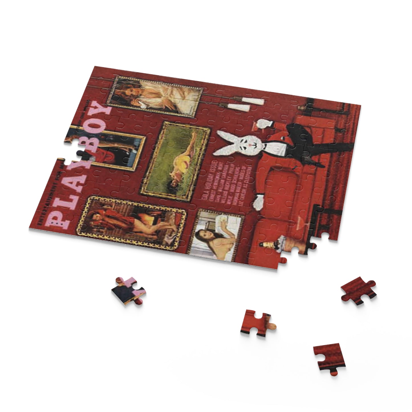 Puzzle (120, 252, 500-Piece) Playboy Cover January 1963
