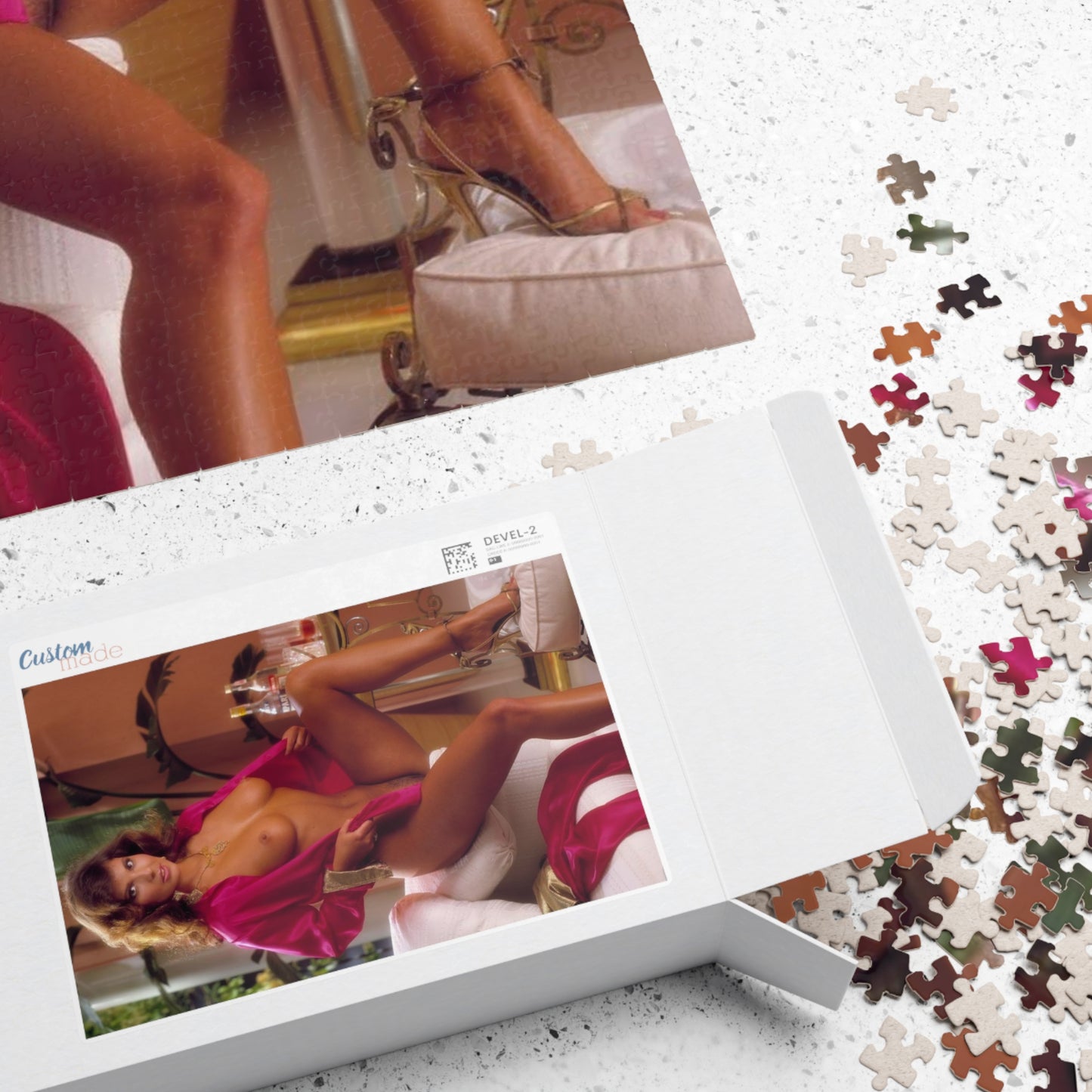 Puzzle (110, 252, 500, 1014-piece) Playboy Playmate June 1983 Jolanda Egger