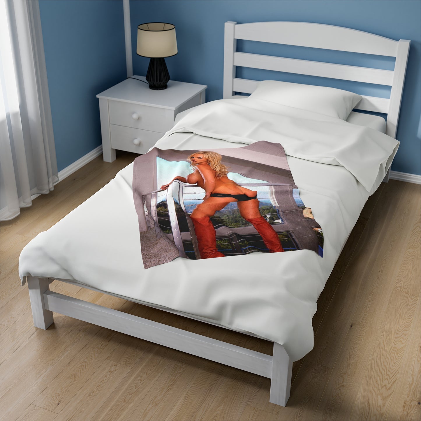 Velveteen Plush Blanket Porn Star Nikki Benz
