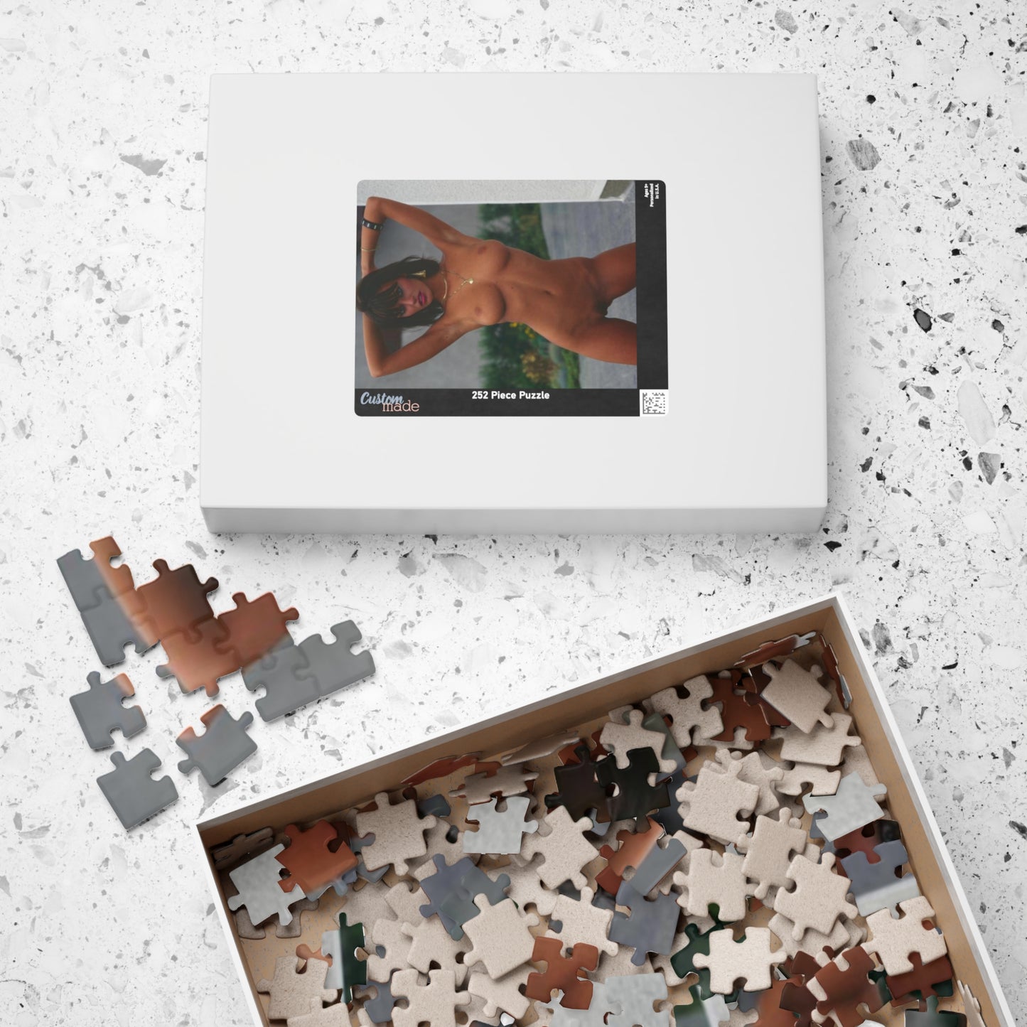 Puzzle (110, 252, 520, 1014-piece) Retro Porn Star Anita Blond