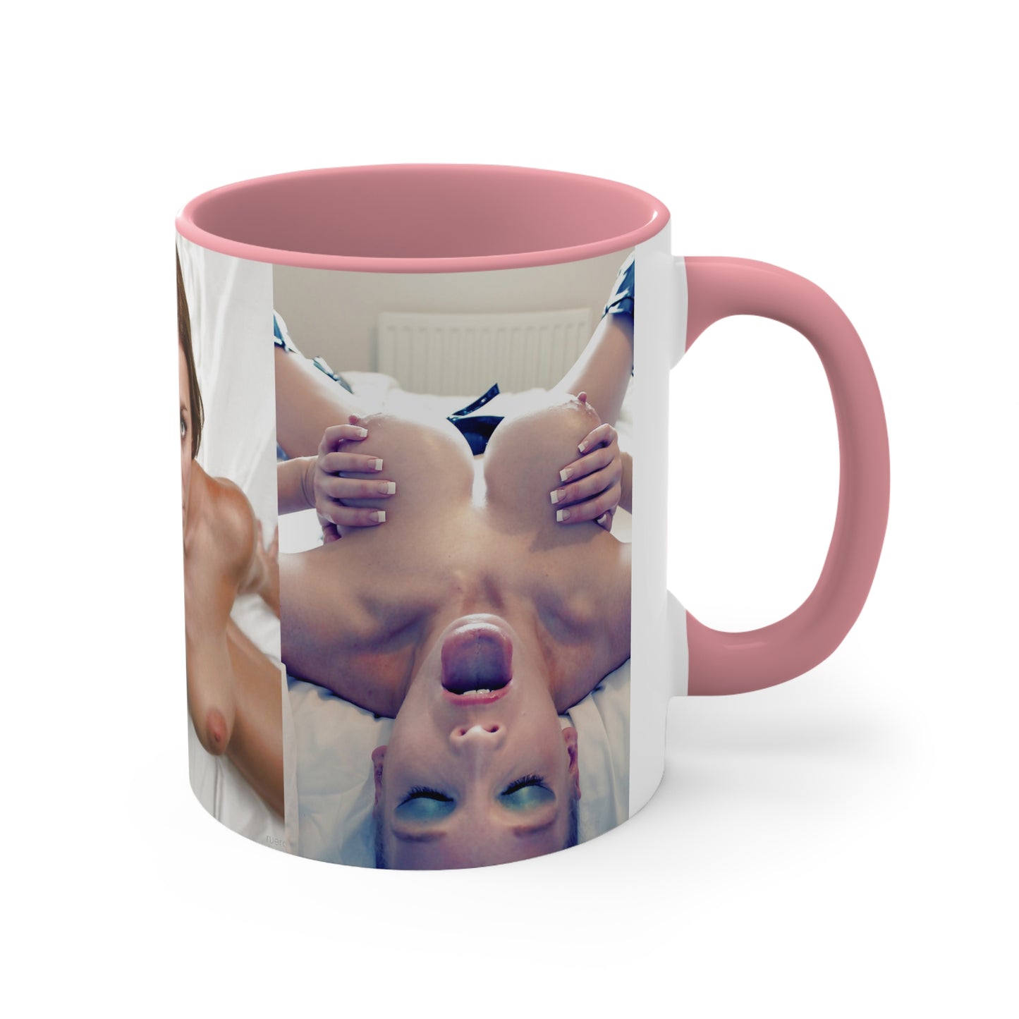 Accent Coffee Mug, 11oz Target Practice Nude