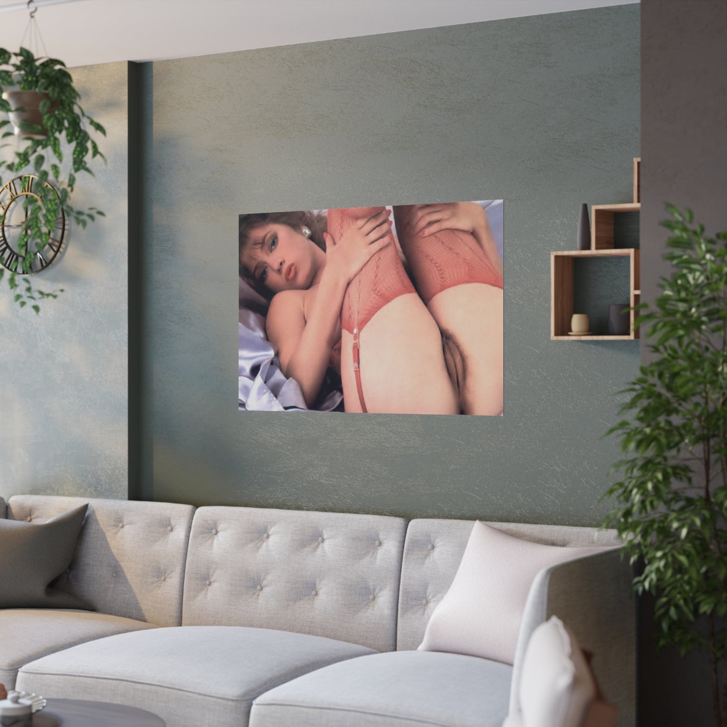 Satin Posters (210gsm) Traci Lords Naked Nude Retro