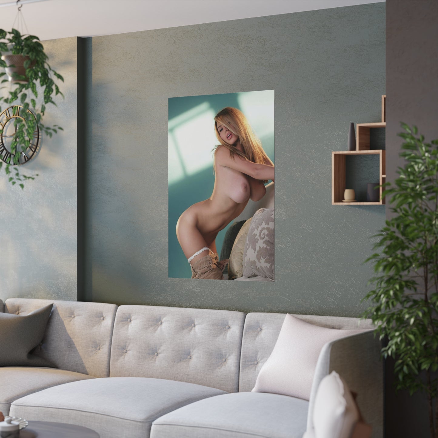Satin Posters (210gsm) Shay Laren Nude