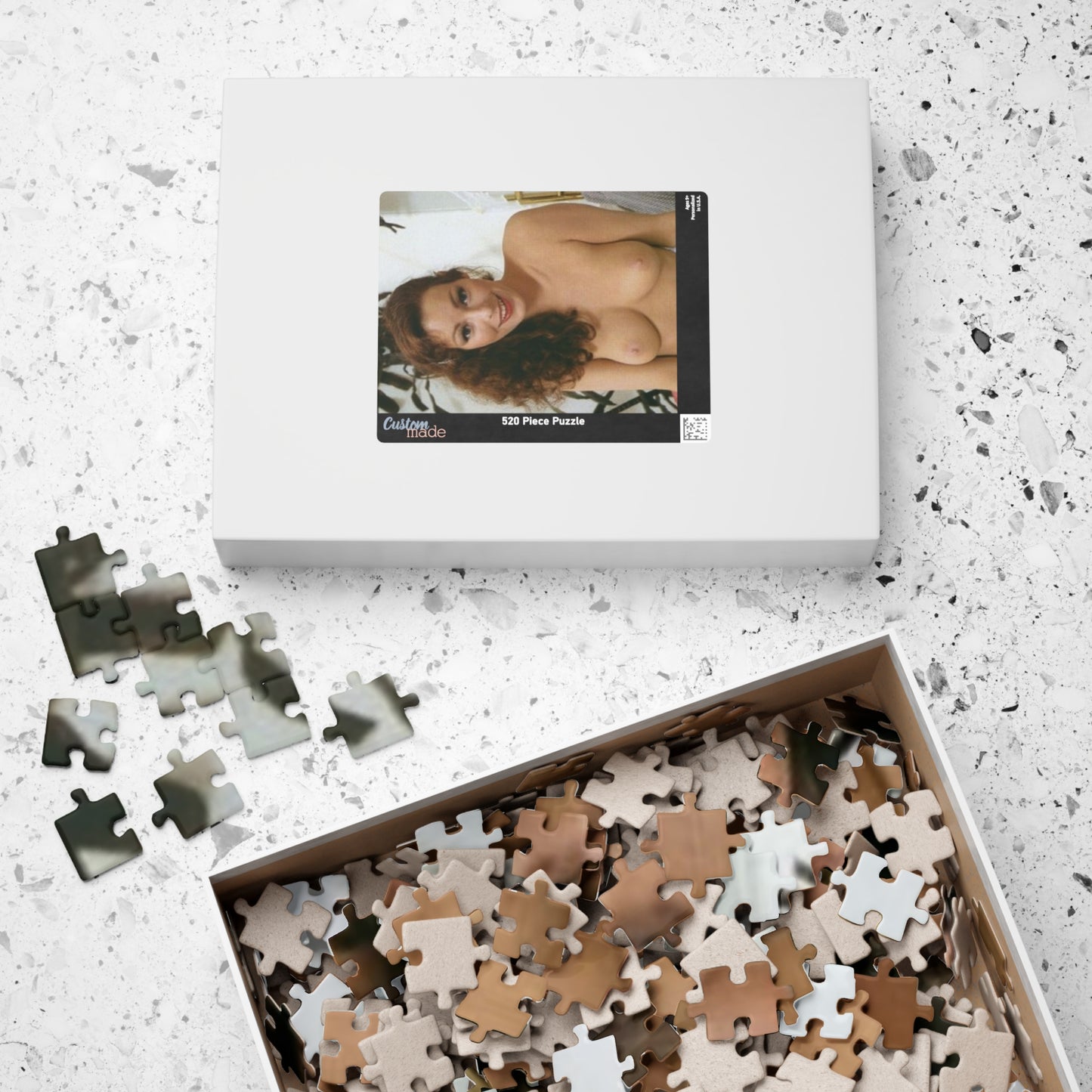 Puzzle (110, 252, 500, 1014-piece) Retro Porn Star Annette Haven