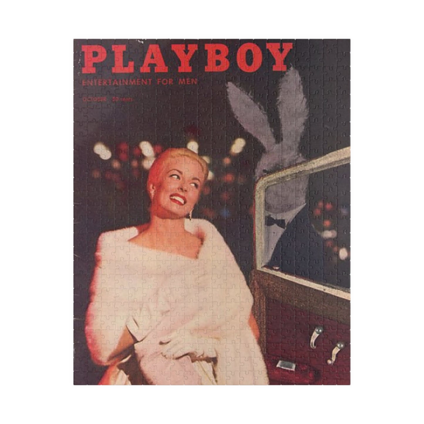 Puzzle (110, 252, 500, 1014-piece) Playboy Cover October 1957