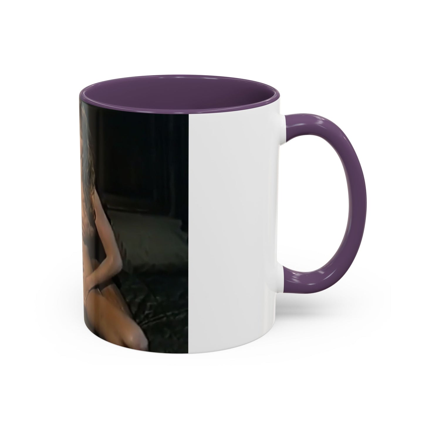 Accent Coffee Mug (11, 15oz) Traci Lords Nude Retro Porn Star