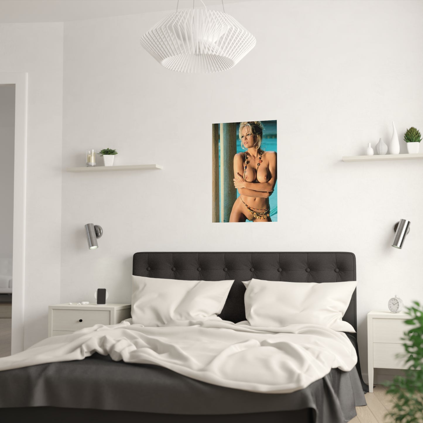 Satin Posters (210gsm) Pamela Anderson Nude #3