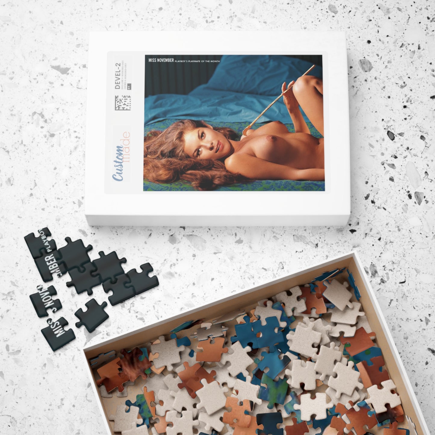 Puzzle (110, 252, 500, 1014-piece) Playboy Playmate November 1968 Paige Young