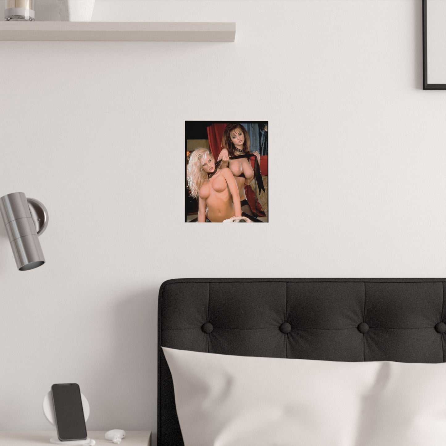 Satin Posters (210gsm) Pornstar Nikki Tyler and Stacey Nude
