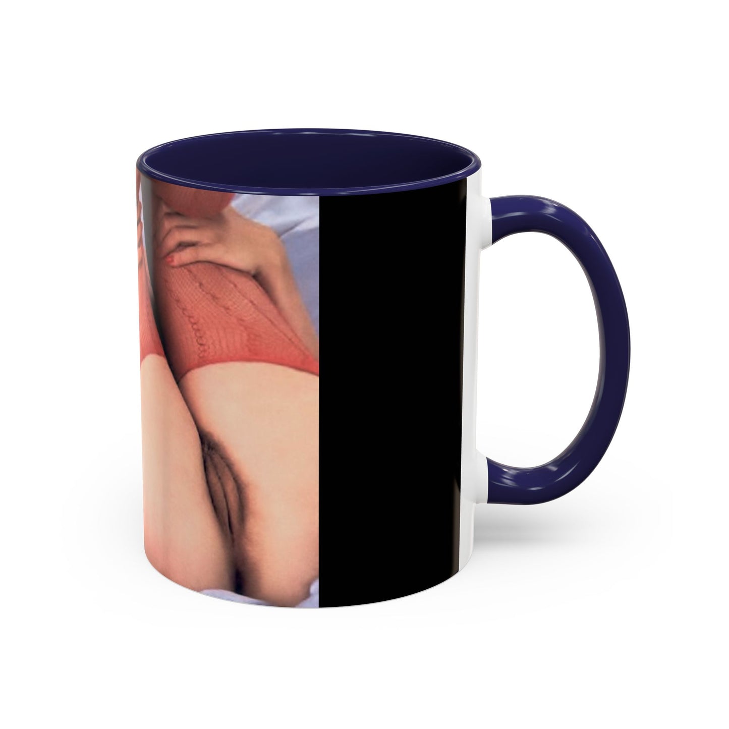 Accent Coffee Mug (11, 15oz) Traci Lords Naked Nude Retro