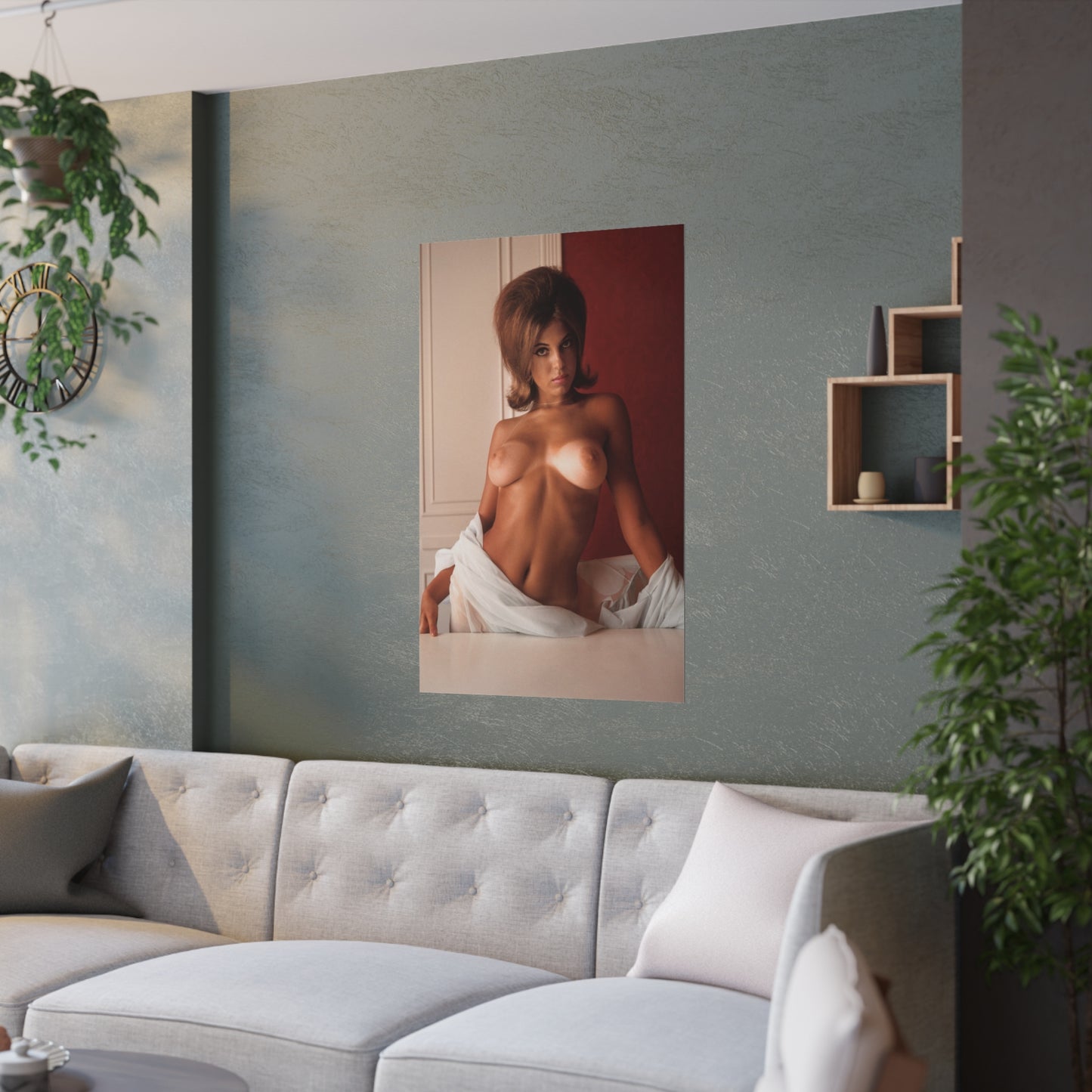 Satin Posters (210gsm) Playmate 1961 Christa Speck Nude