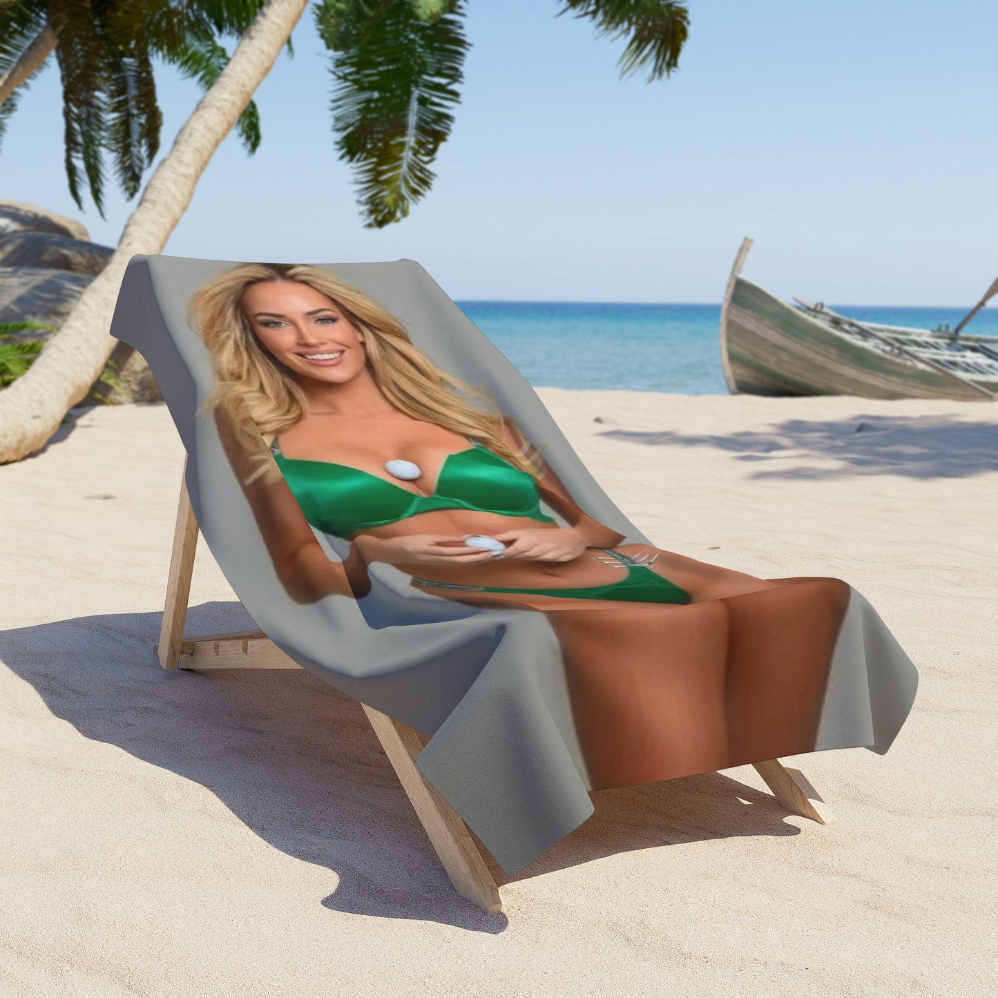 Beach Towel Gorgeous Paige Spiranac