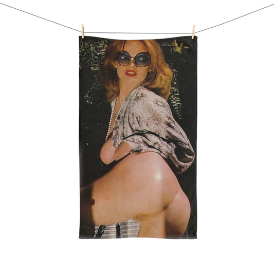 Hand Towel Retro Pornstar Lisa De Leeuw Nude