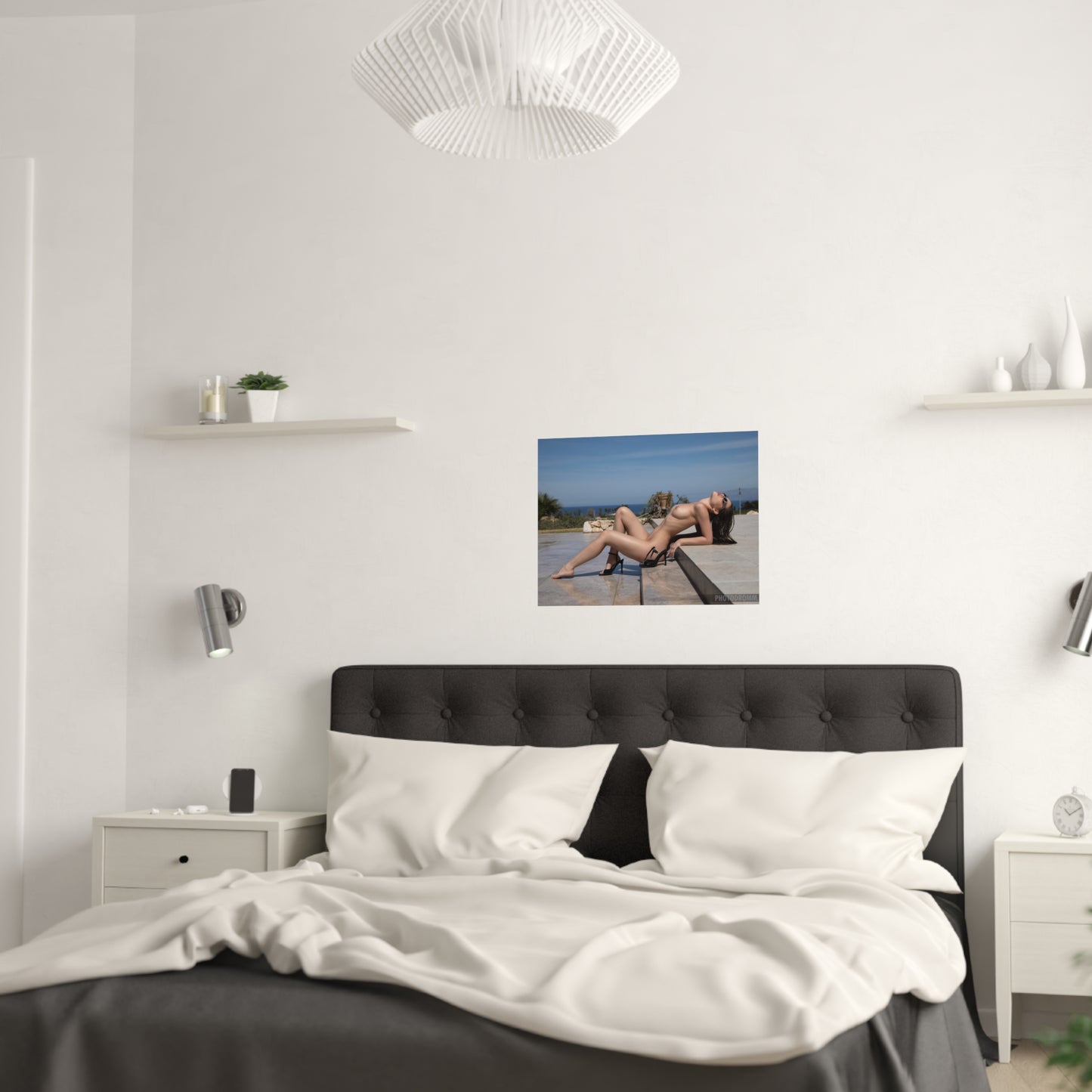 Satin Posters (210gsm) Sexy Naked Nude Pornstar
