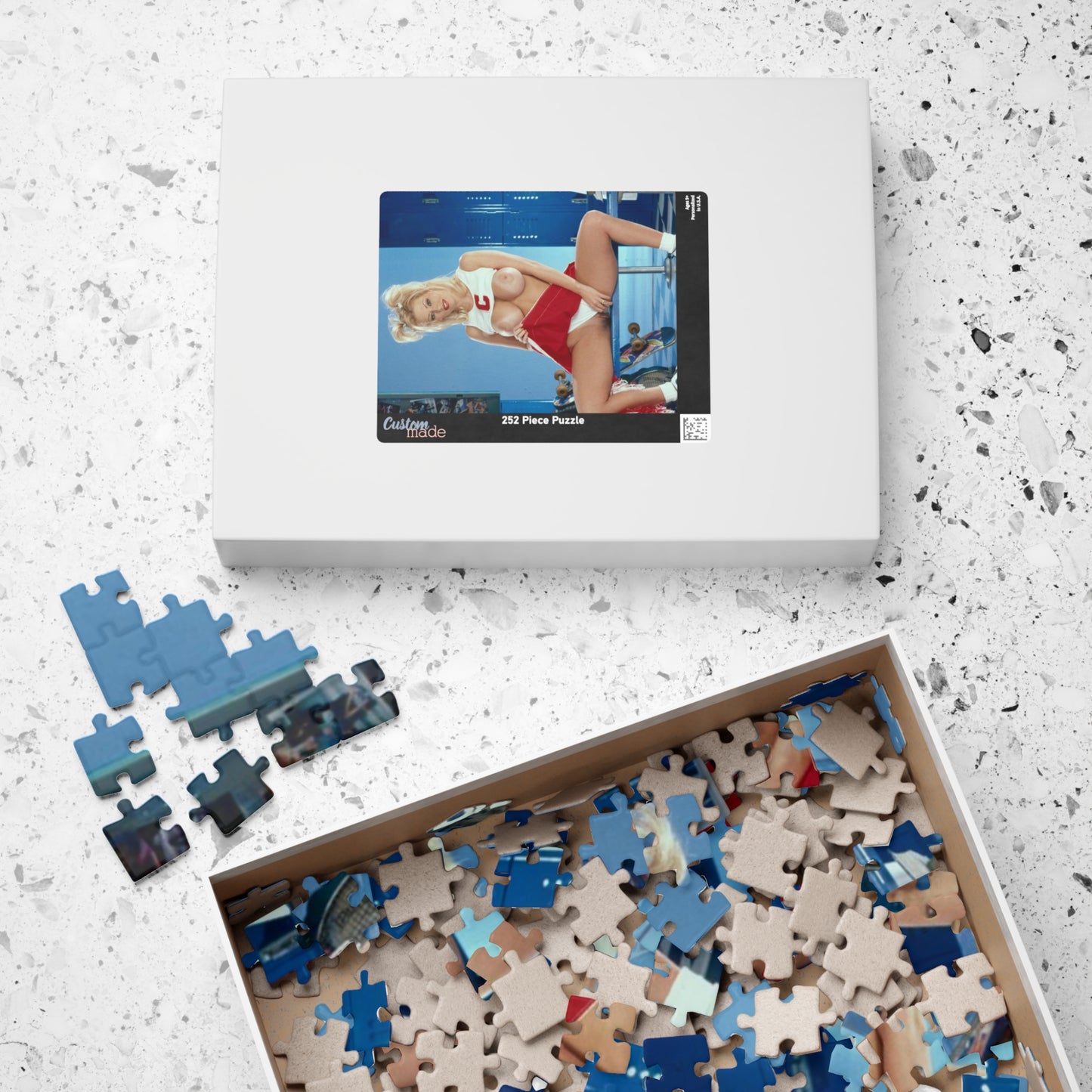 Puzzle (110, 252, 500, 1014-piece) Jenna Jameson Cheerleader #2