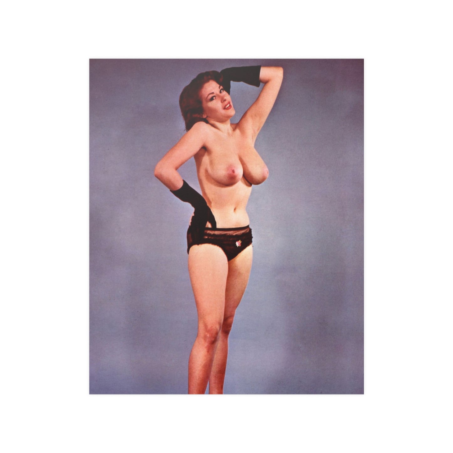 Satin Posters (210gsm) Playmate 1959 Elaine Reynolds nude #2