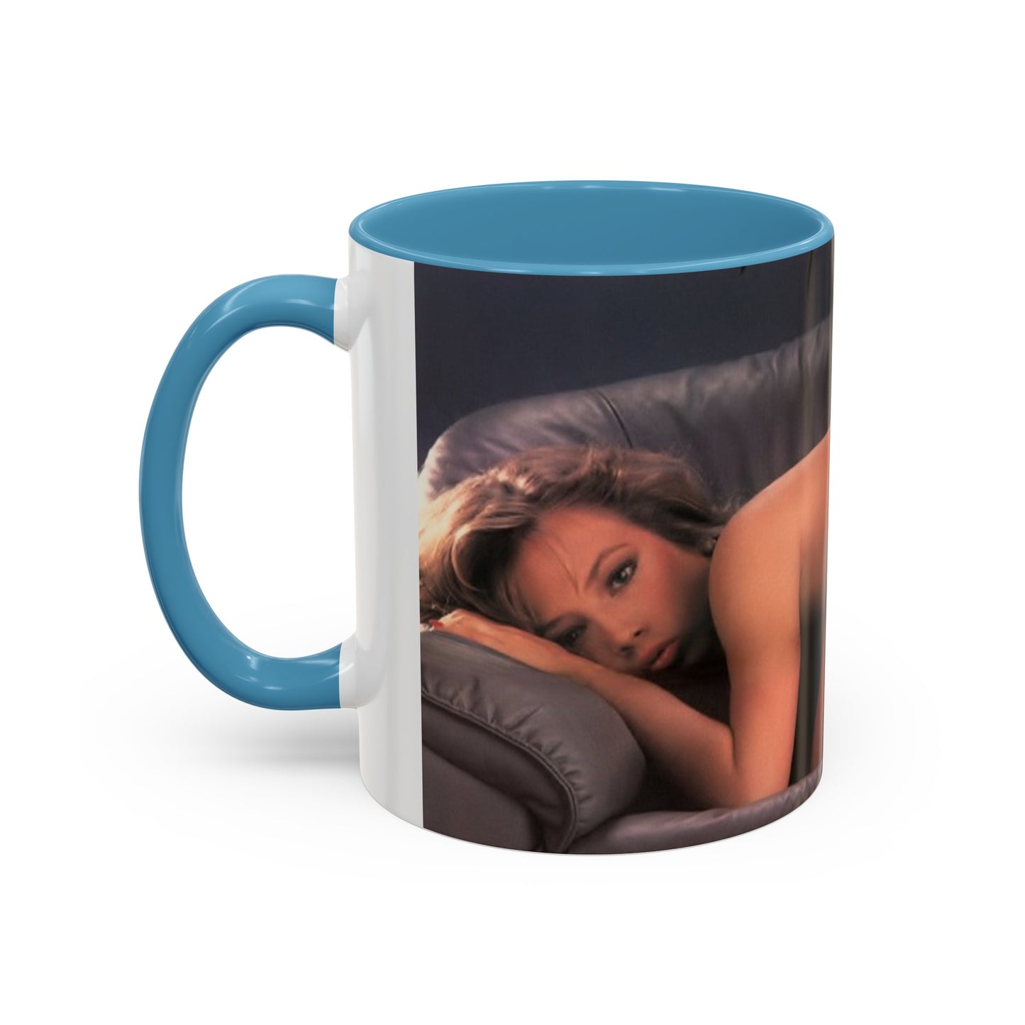 Accent Coffee Mug (11, 15oz) Traci Lords Nude