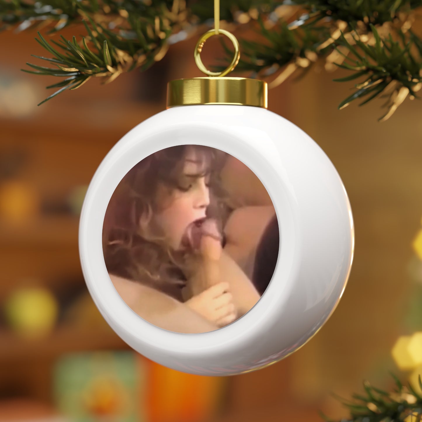 Christmas Ball Ornament Traci Lords Nude