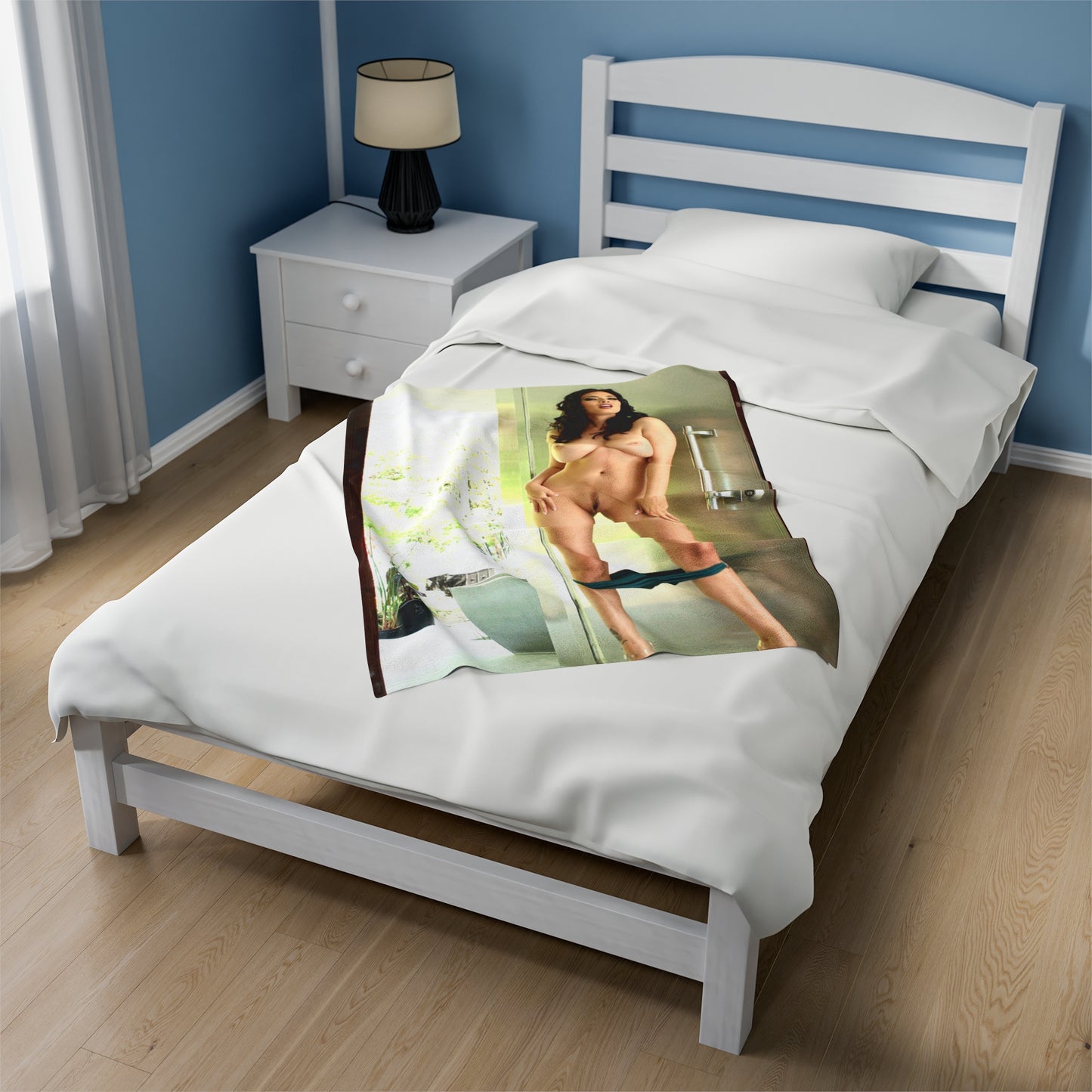 Velveteen Plush Blanket Porn Star Tera Patrick Nude