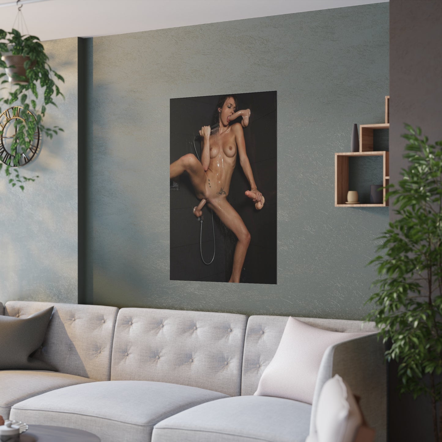 Satin Posters (210gsm) Malena Morgan Nude