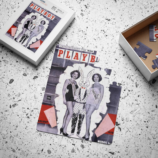 Puzzle, 30-Piece Playboy Cover January 1954